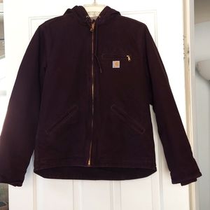 Carhartt sherpa lined jacket